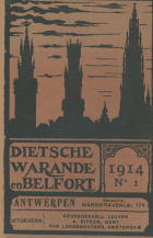 Dietsche Warande en Belfort. Jaargang 1914,  [tijdschrift] Dietsche Warande en Belfort