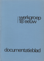 Documentatieblad werkgroep Achttiende eeuw. Jaargang 1971,  [tijdschrift] Documentatieblad werkgroep Achttiende eeuw