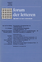 Forum der Letteren. Jaargang 1984,  [tijdschrift] Forum der Letteren