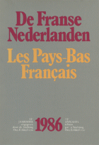De Franse Nederlanden / Les Pays-Bas Français. Jaargang 1986,  [tijdschrift] Franse Nederlanden, De / Les Pays-Bas Français