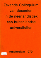 Colloquium Neerlandicum 7 (1979),  [tijdschrift] Handelingen Colloquium Neerlandicum