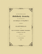 Jaarverslag van het Koninklijk Oudheidkundig Genootschap 23,  [tijdschrift] Jaarverslag van het Koninklijk Oudheidkundig Genootschap 1859-1900