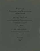 Jaarverslag van het Koninklijk Oudheidkundig Genootschap 51,  [tijdschrift] Jaarverslag van het Koninkijk Oudheidkundig Genootschap 1901-2000