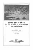 La Nature. Revue des Sciences. Jaargang 33,  [tijdschrift] Nature. Revue des Sciences, La