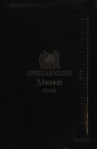 Surinaamsche Almanak voor het Jaar 1908,  [tijdschrift] Surinaamsche Almanak
