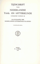 Tijdschrift voor Nederlandse Taal- en Letterkunde. Jaargang 80,  [tijdschrift] Tijdschrift voor Nederlandse Taal- en Letterkunde