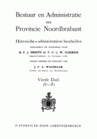 Bestuur en administratie der provincie Noordbrabant. Deel 4: S - Z, Vincent Cleerdin, H.F.J. Smeets