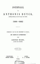 Journaal. Deel 3, boek 7, Anthony Duyck