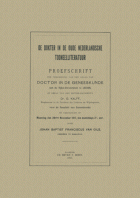 De dokter in de oude Nederlandsche tooneelliteratuur, J.B.F. van Gils