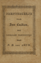 Prenteboekje naar Jan Luiken, P. Hanou van Arum