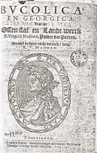 Bucolica en Georgica, dat is, Ossen-stal en Landt-werck, Karel van Mander