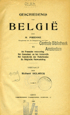 Geschiedenis van België. Deel 6, Henri Pirenne