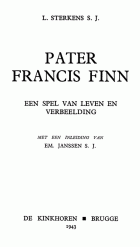 Pater Francis Finn: een spel van leven en verbeelding, Emiel Jan Janssen, Louis Sterkens